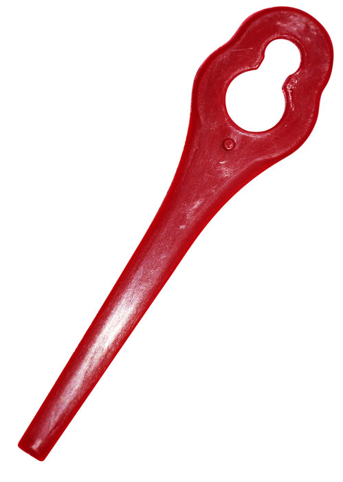 Plastknivar till grästrimmer